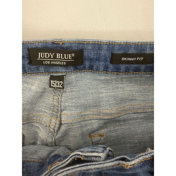 Judy Blue 15/32 Skinny Fit Jeans Mid Rise 30X28 Style#JB8859 - Picture 3 of 7
